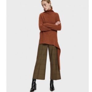 Mijeong Park ribbed side tie chunky wool sweater M